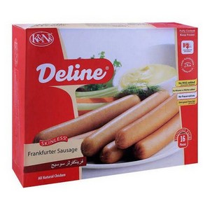 K&N FRANKFURTER SAUSAGE 16PCS