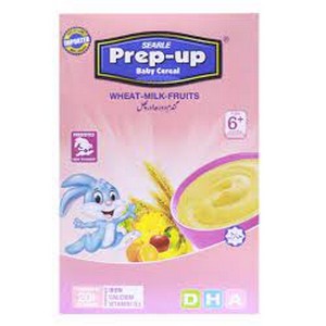 PREP-UP BABY CEREAL WHEAT MILK FRUIT 6+ 175G