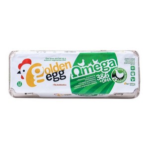 GOLDEN EGG OMEGA 3&6 12`S