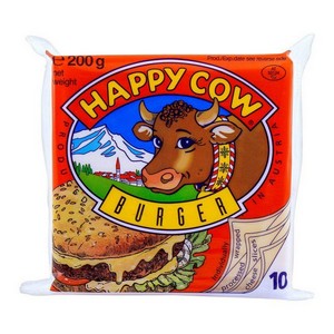HAPPY COW BURGER CHEESE 10PCS 200G