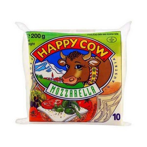 HAPPY COW MOZZARELLA CHEESE 10PCS 200G