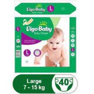 VIGO BABY DIAPER LARGE 40PCS