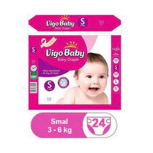 VIGO BABY DIAPER SMALL 24PCS