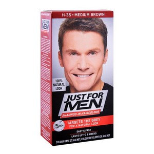 JUST FOR MEN H.COLOR MED. BROWN