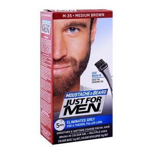 JUST FOR MEN MOUSTACHE MED.BROWN