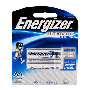 ENERGIZER ULTIMATE LITHIUM AA 2 PACK