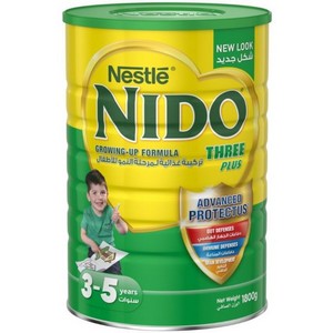 NESTLE NIDO THREE PLUS 1800GM TIN