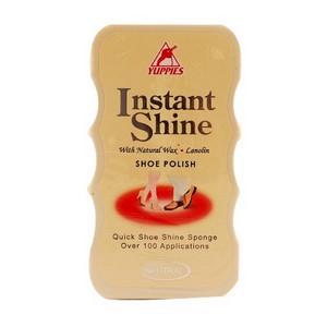 YUPPIES INSTANT SHINE SHOE POLISH NEUTRAL